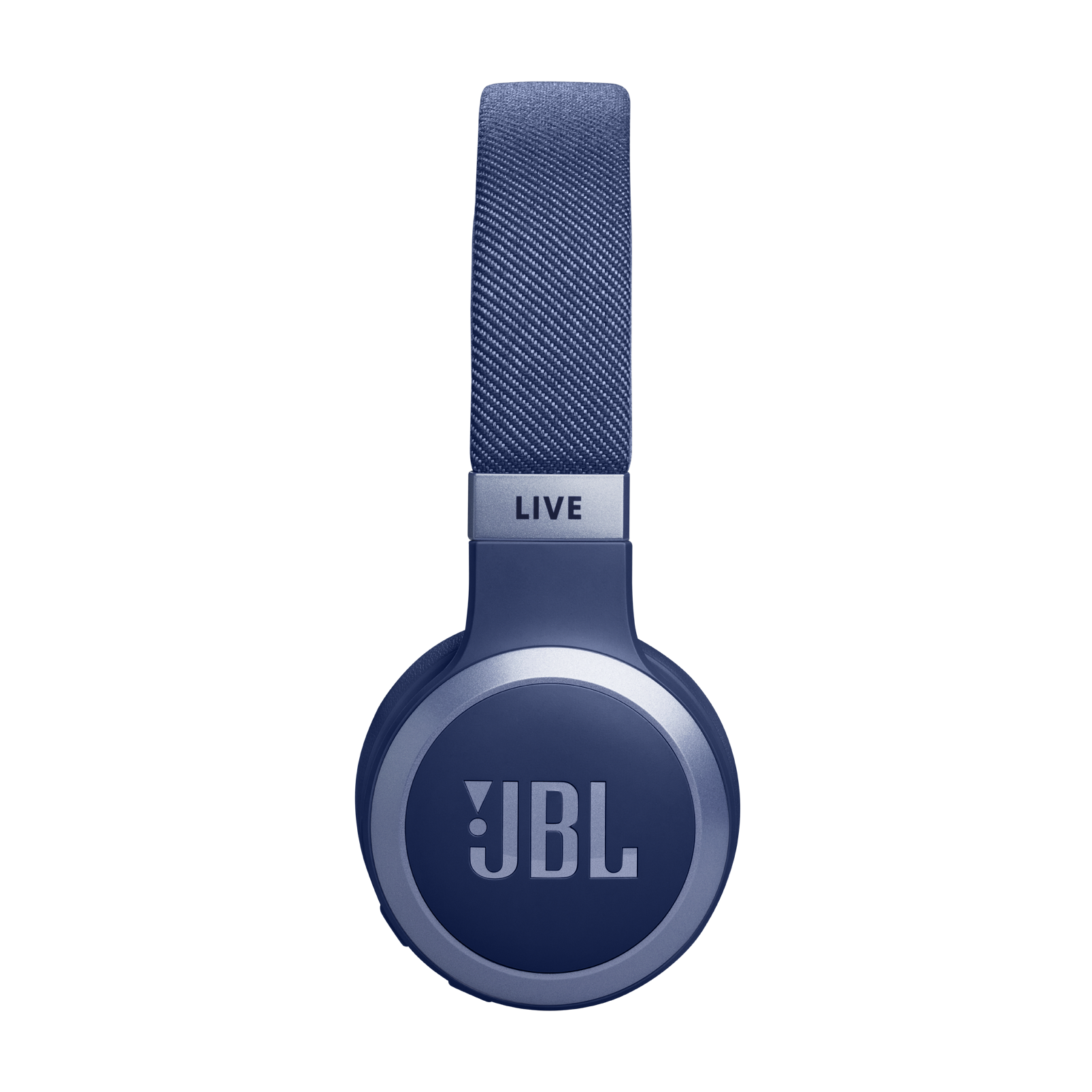 JBL Live 670NC - Blue - Wireless On-Ear Headphones with True Adaptive Noise Cancelling - Right